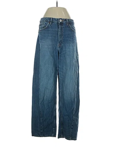 Pre-owned Zara Jeans In Blue