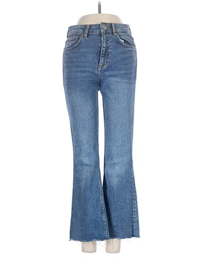 Pre-owned Zara Jeans In Blue