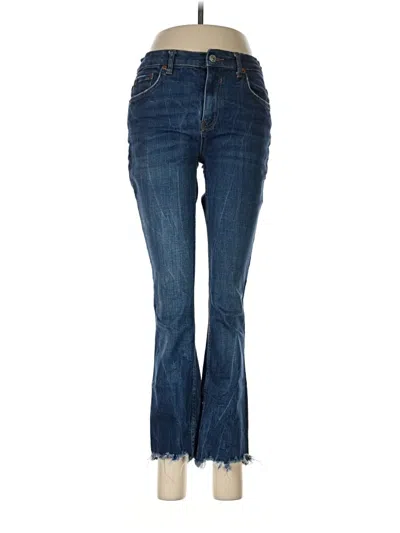 Pre-owned Zara Jeans In Blue