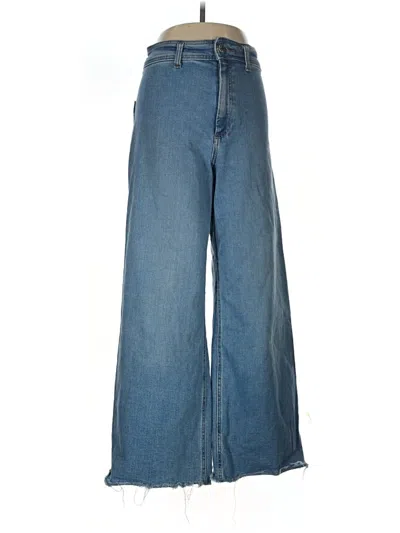 Pre-owned Zara Jeans In Blue