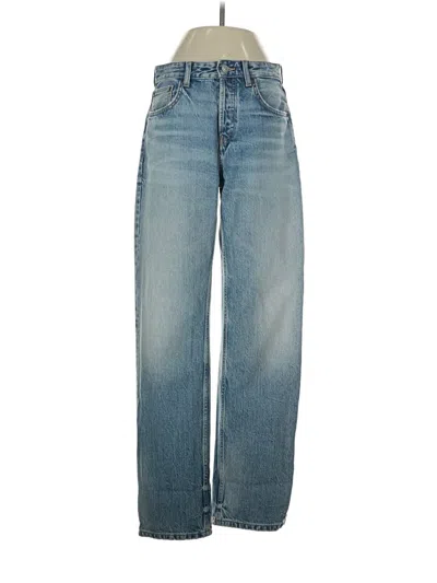 Pre-owned Zara Jeans In Blue