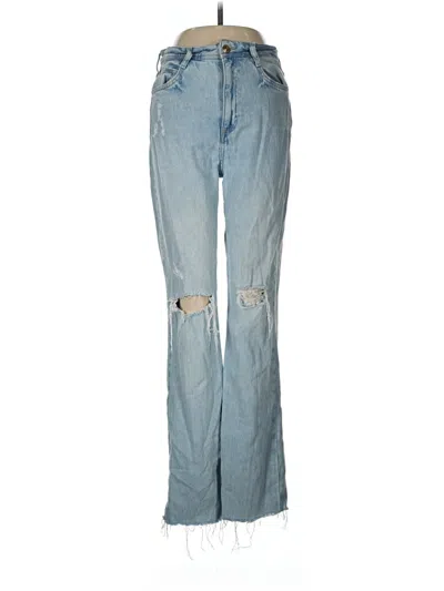 Pre-owned Zara Jeans In Blue