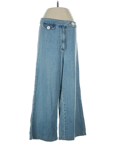 Pre-owned Zara Jeans In Blue