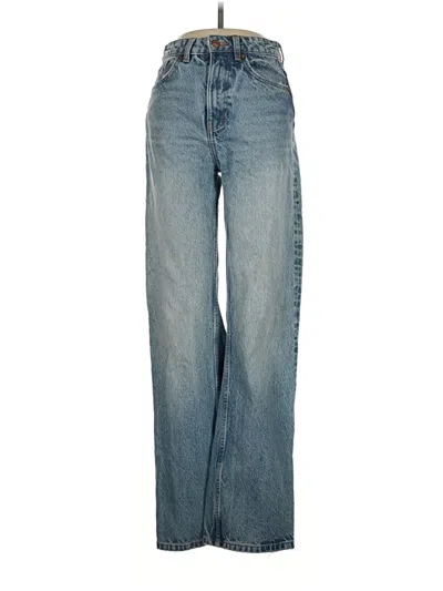 Pre-owned Zara Jeans In Blue