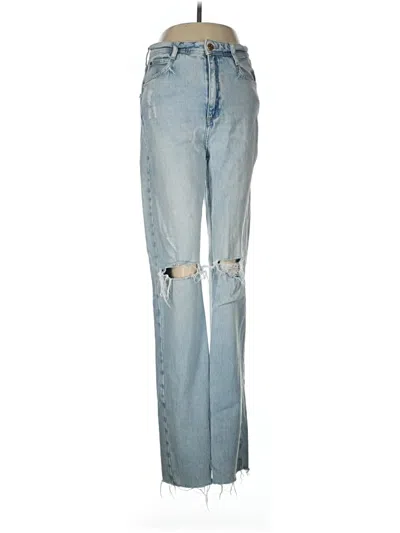 Pre-owned Zara Jeans In Blue