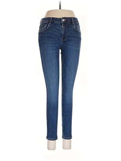 Pre-owned Zara Jeans In Blue