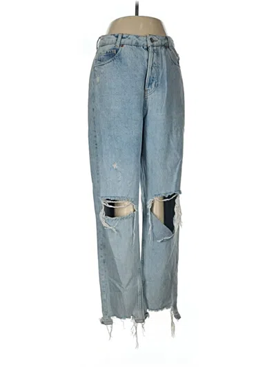 Pre-owned Zara Jeans In Blue