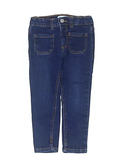Pre-owned Zara Kids' Jeans In Blue