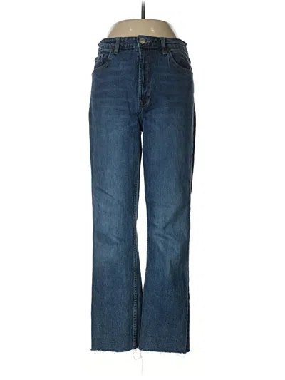 Pre-owned Zara Jeans In Blue