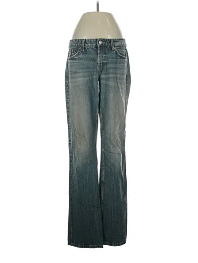 Pre-owned Zara Jeans In Blue