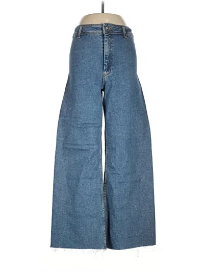 Pre-owned Zara Jeans In Blue