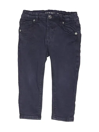 Pre-owned Zara Kids' Jeans In Blue