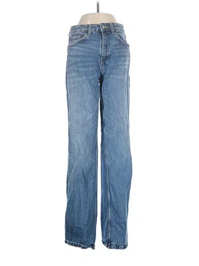Pre-owned Zara Jeans In Blue