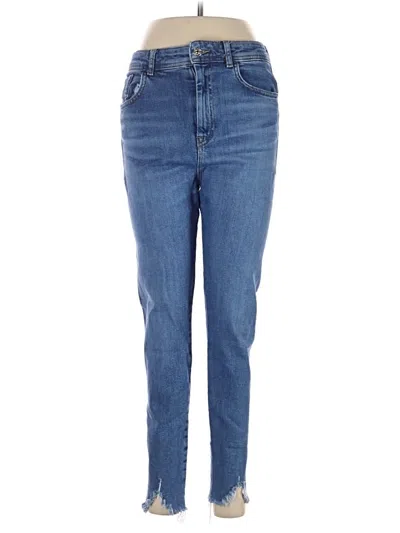 Pre-owned Zara Jeans In Blue