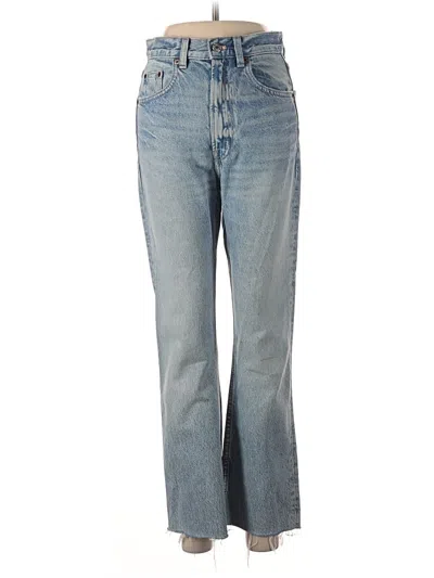 Pre-owned Zara Jeans In Blue