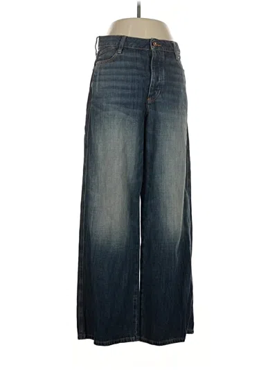 Pre-owned Zara Jeans In Blue