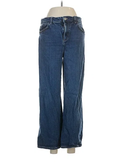 Pre-owned Zara Jeans In Blue