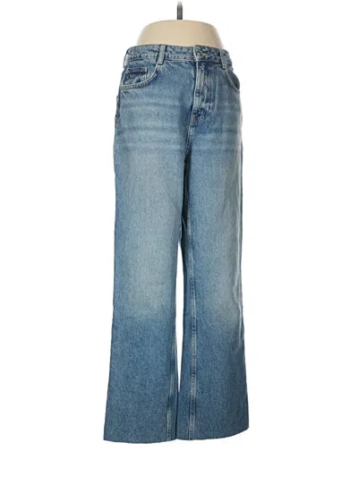 Pre-owned Zara Jeans In Blue