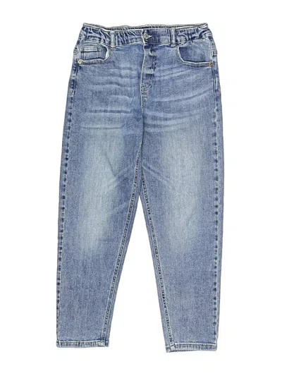 Pre-owned Zara Kids' Jeans In Blue
