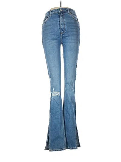 Pre-owned Zara Jeans In Blue