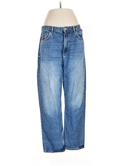 Pre-owned Zara Jeans In Blue