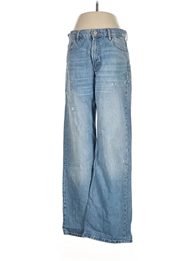 Pre-owned Zara Jeans In Blue
