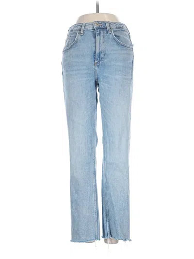 Pre-owned Zara Jeans In Blue