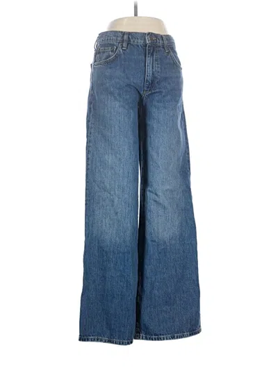 Pre-owned Zara Jeans In Blue