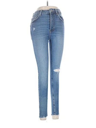 Pre-owned Zara Jeans In Blue