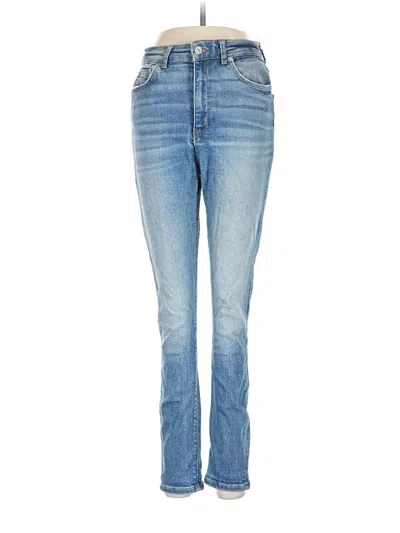 Pre-owned Zara Jeans In Blue