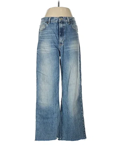 Pre-owned Zara Jeans In Blue