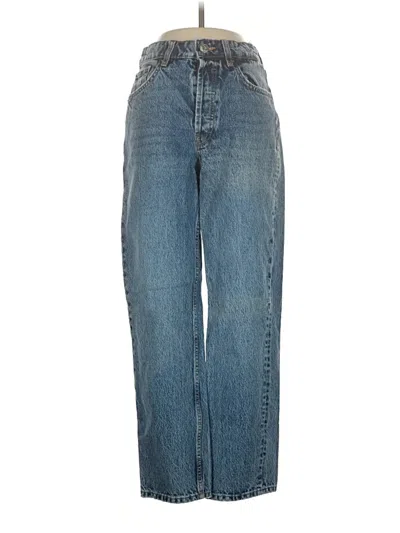 Pre-owned Zara Jeans In Blue