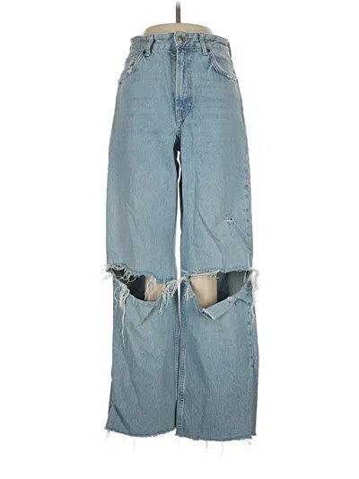 Pre-owned Zara Jeans In Blue