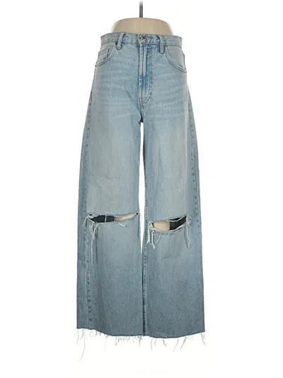 Pre-owned Zara Jeans In Blue