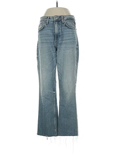 Pre-owned Zara Jeans In Blue