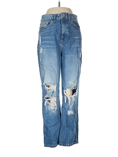Pre-owned Zara Jeans In Blue