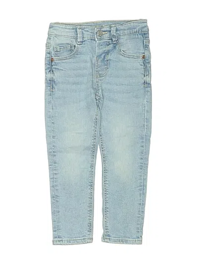 Pre-owned Zara Kids' Jeans In Blue