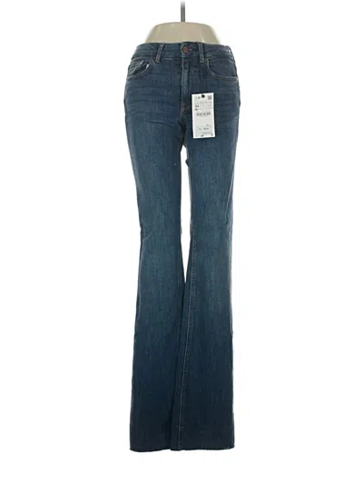 Pre-owned Zara Jeans In Blue