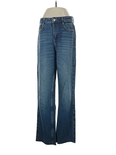 Pre-owned Zara Jeans In Blue