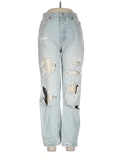 Pre-owned Zara Jeans In Blue