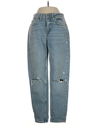 Pre-owned Zara Jeans In Blue