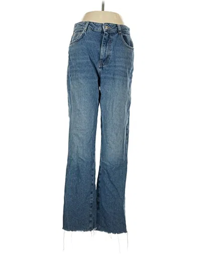 Pre-owned Zara Jeans In Blue