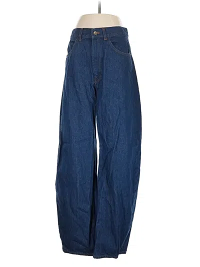 Pre-owned Zara Jeans In Blue