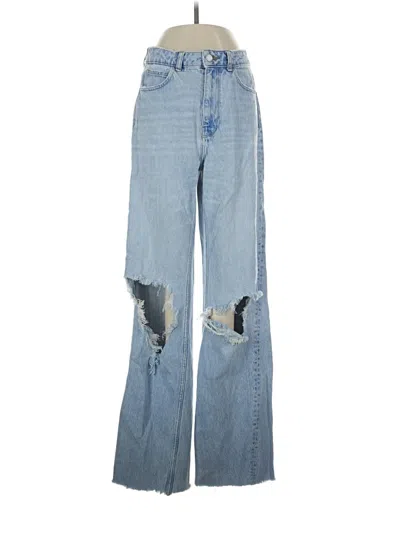 Pre-owned Zara Jeans In Blue