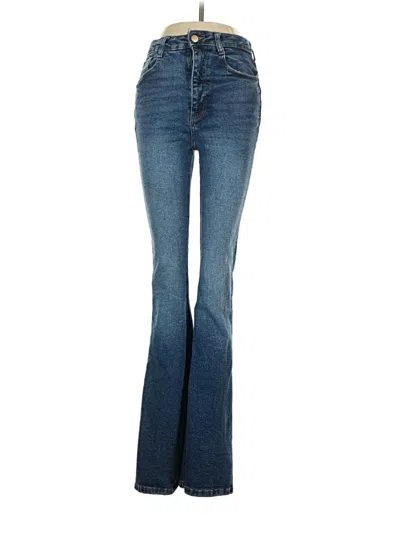 Pre-owned Zara Jeans In Blue