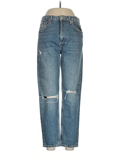 Pre-owned Zara Jeans In Blue