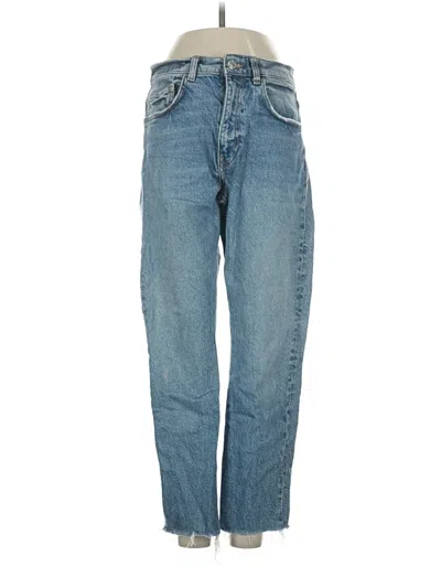 Pre-owned Zara Jeans In Blue