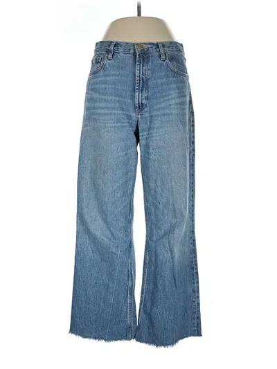 Pre-owned Zara Jeans In Blue