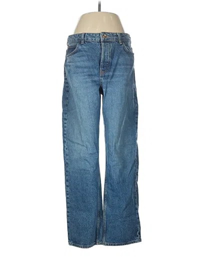 Pre-owned Zara Jeans In Blue