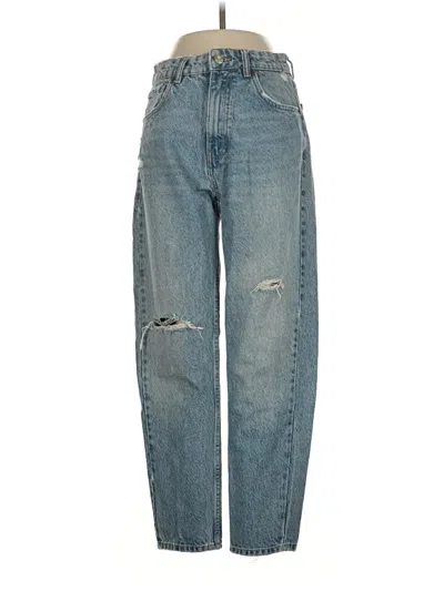 Pre-owned Zara Jeans In Blue